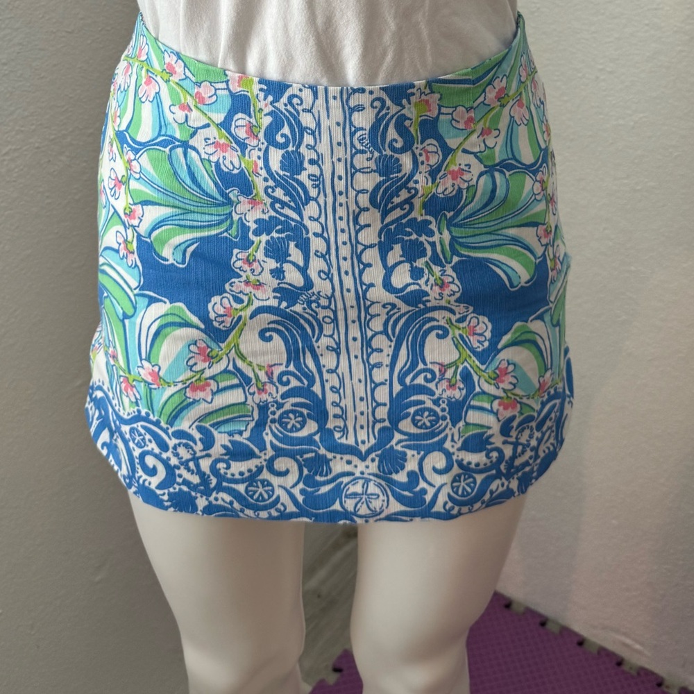 Lilly Pulitzer Floral Skirt - Picture 8 of 8